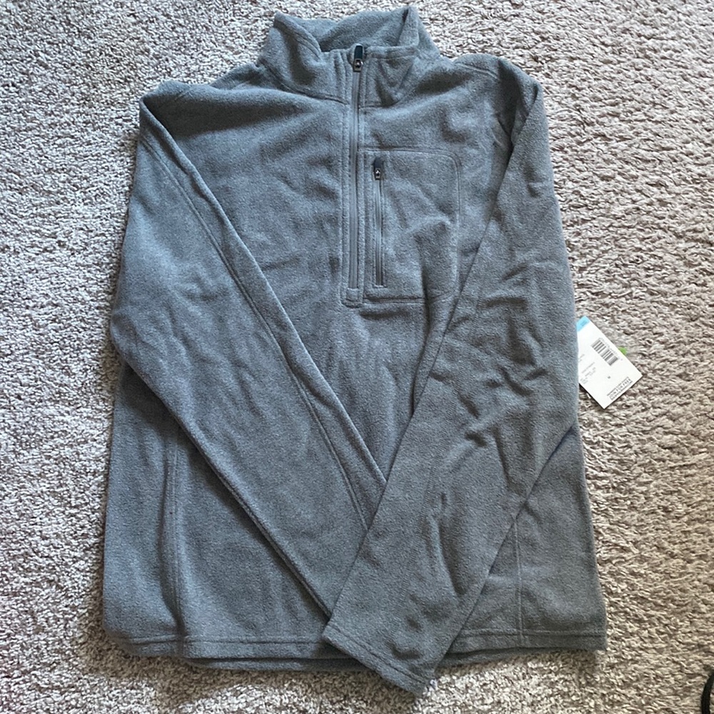 Men’s half zip Fleece pullover